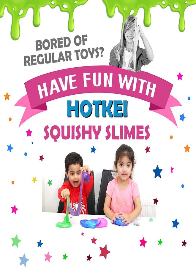 HOTKEI 1 Bottle DIY Magic Toy Slimy Slime Gel Jelly Putty Set kit Toy for Girls Boys Kids Slime - 50 gm - Image 4